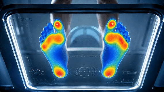 Plantar pressure visualization for personalized footwear