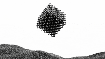 Deformation and recovery of a lattice structure